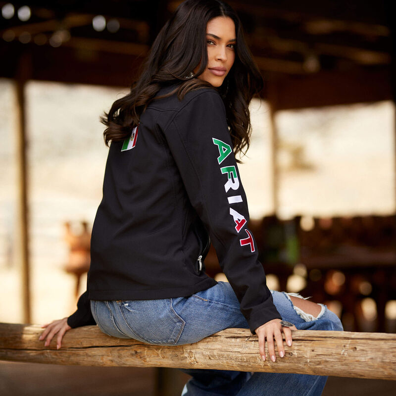 Jaqueta Softshell Team México Clássica Ariat