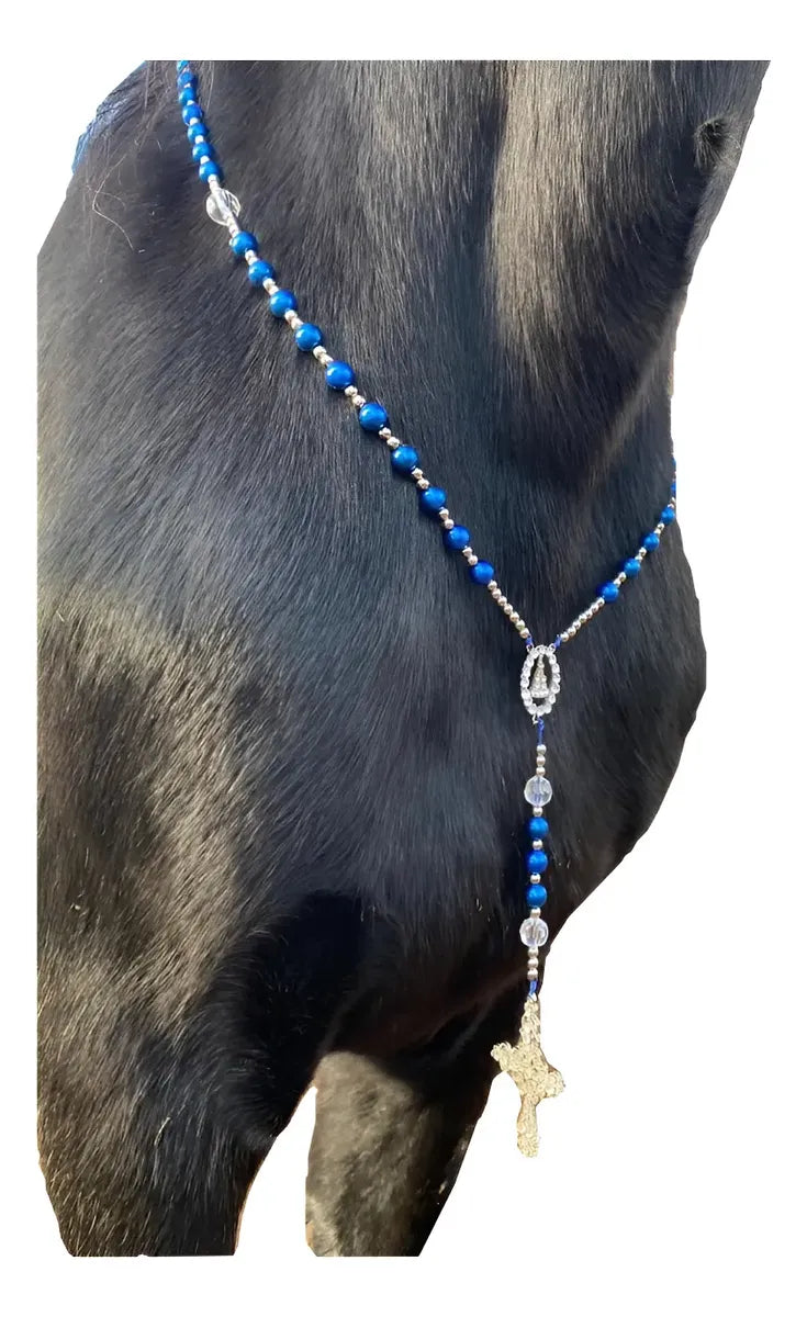 Peitoral Terço Para Cavalo Nossa Senhora Aparecida