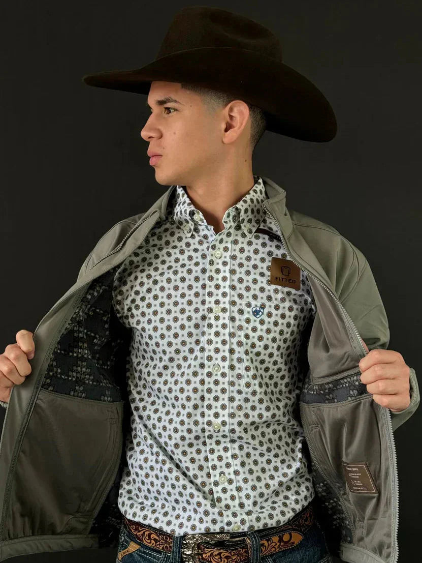 Jaqueta Ariat Logo 2.0 Softshell Jetty Grey