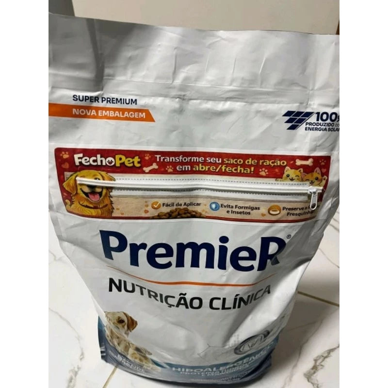 Zíper Autocolante para Saco de Ração, Grãos e Cereais - Frete Grátis