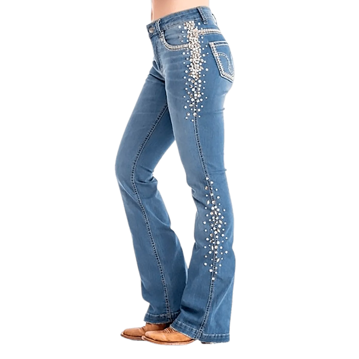 Calça Jeans Feminina Zenz Western Rooster – ORIGINAL