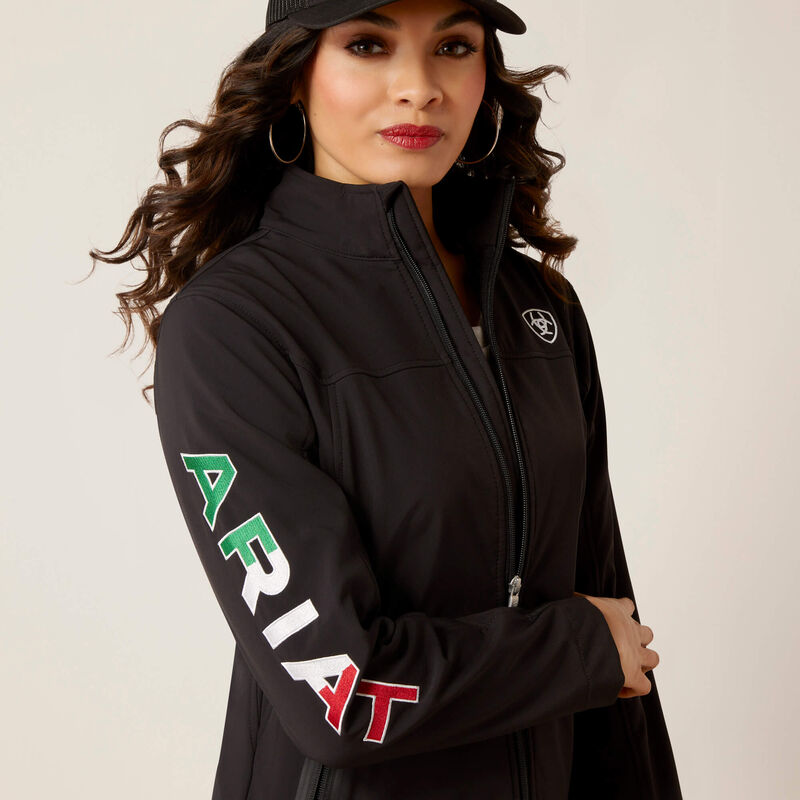 Jaqueta Softshell Team México Clássica Ariat