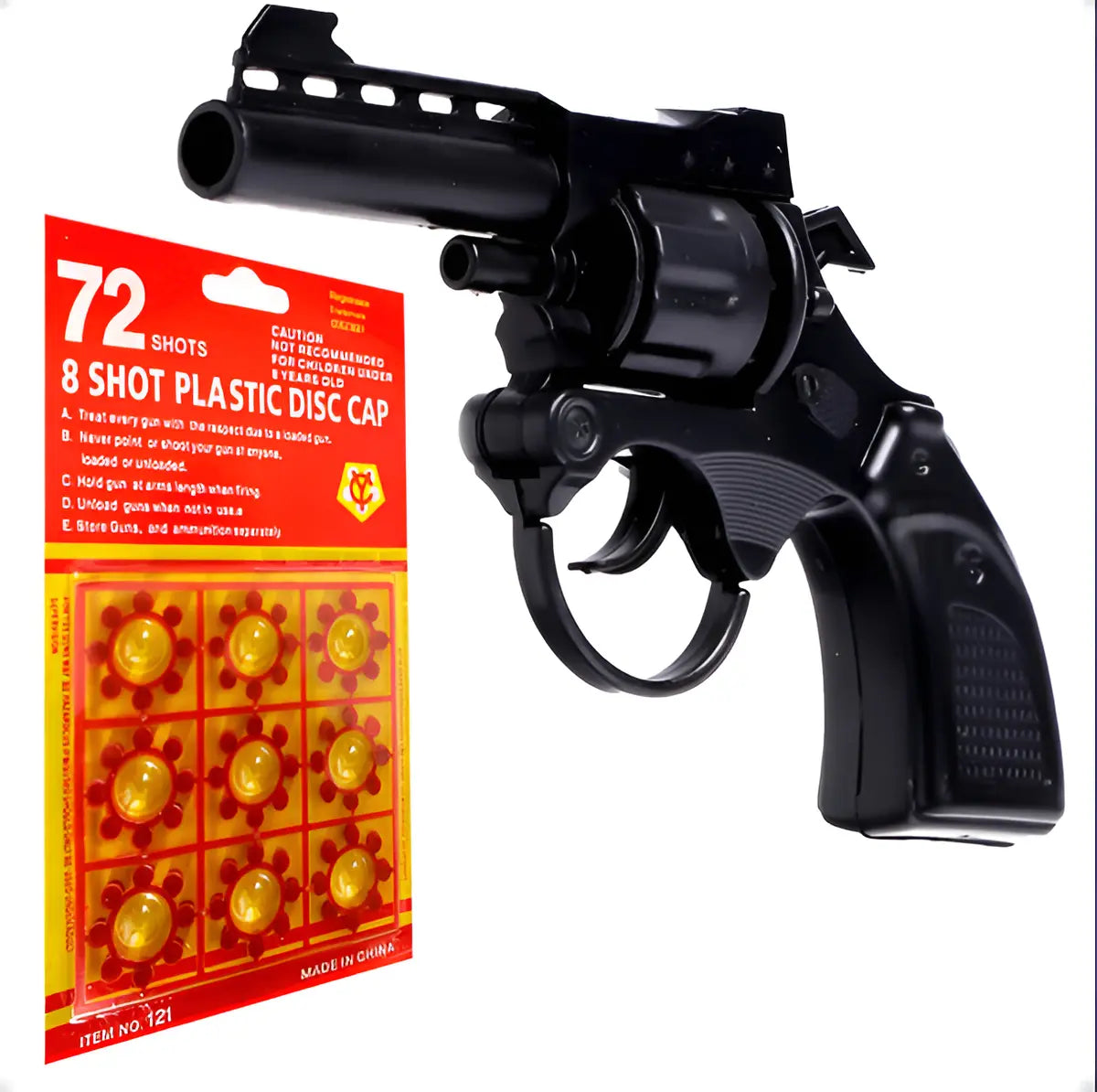 Espoleta De Brinquedo 007 + Cartela com 72 Shots