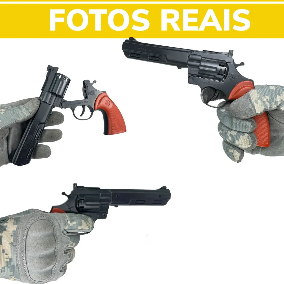 Espoleta de Brinquedo Homem de Respeito Premium 72 Shoots