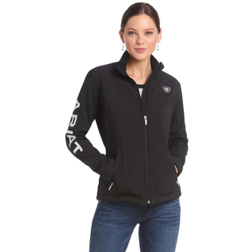 Jaqueta Ariat New Team Softshell JKT Preta Feminina