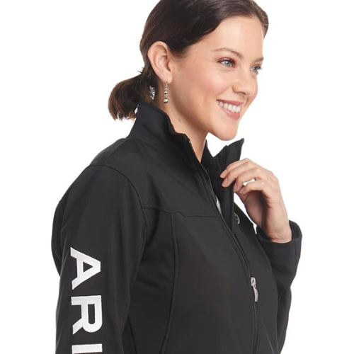 Jaqueta Ariat New Team Softshell JKT Preta Feminina