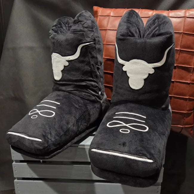 Compre 1 Leve 2 Pantufa Texana Bota Cowboy